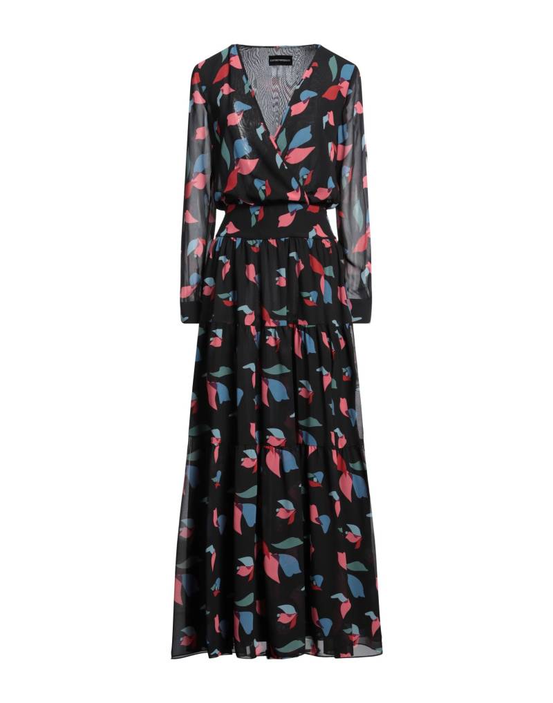 EMPORIO ARMANI Maxi-kleid Damen Schwarz von EMPORIO ARMANI