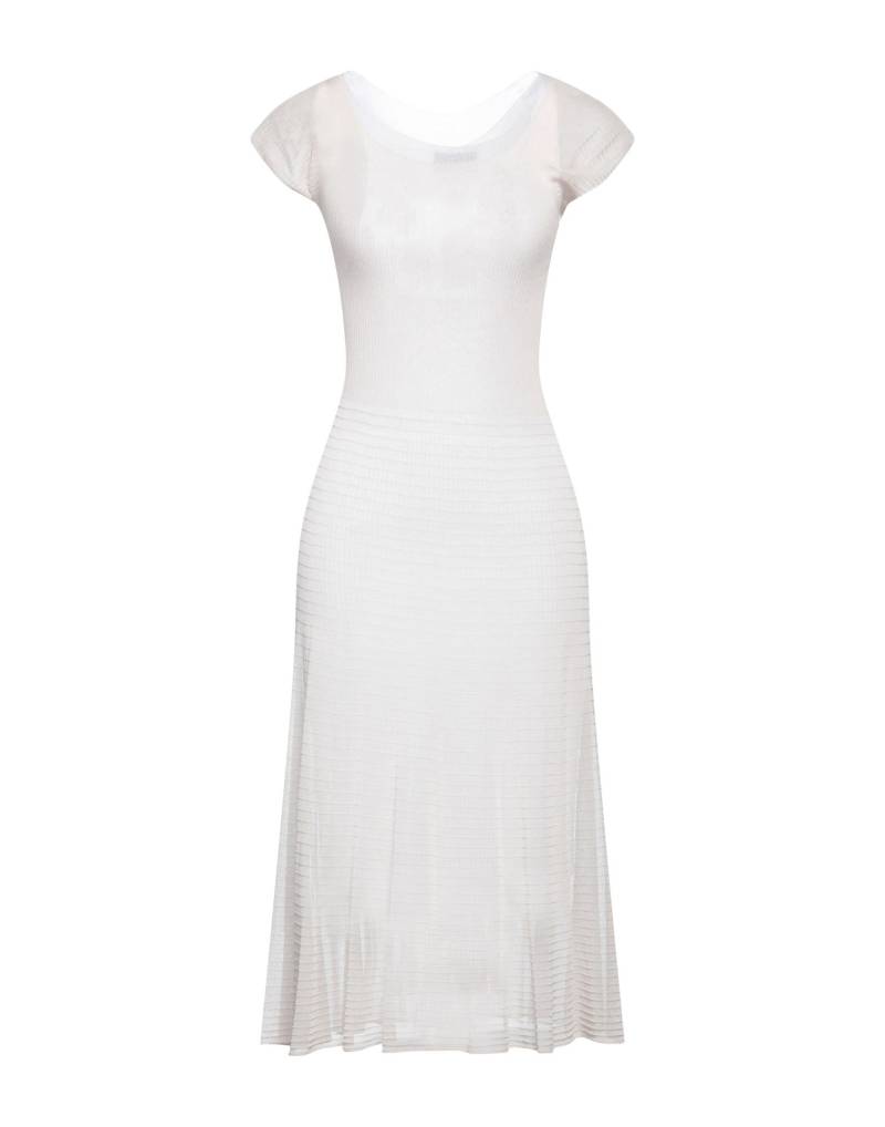 EMPORIO ARMANI Midi-kleid Damen Elfenbein von EMPORIO ARMANI