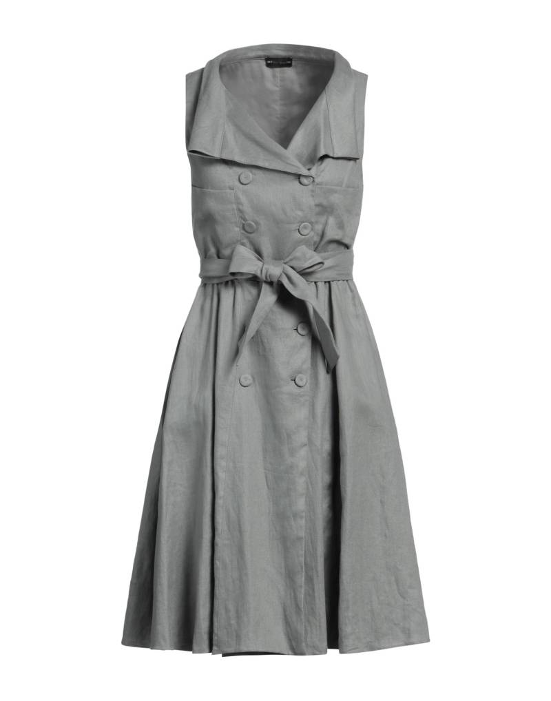 EMPORIO ARMANI Midi-kleid Damen Grau von EMPORIO ARMANI