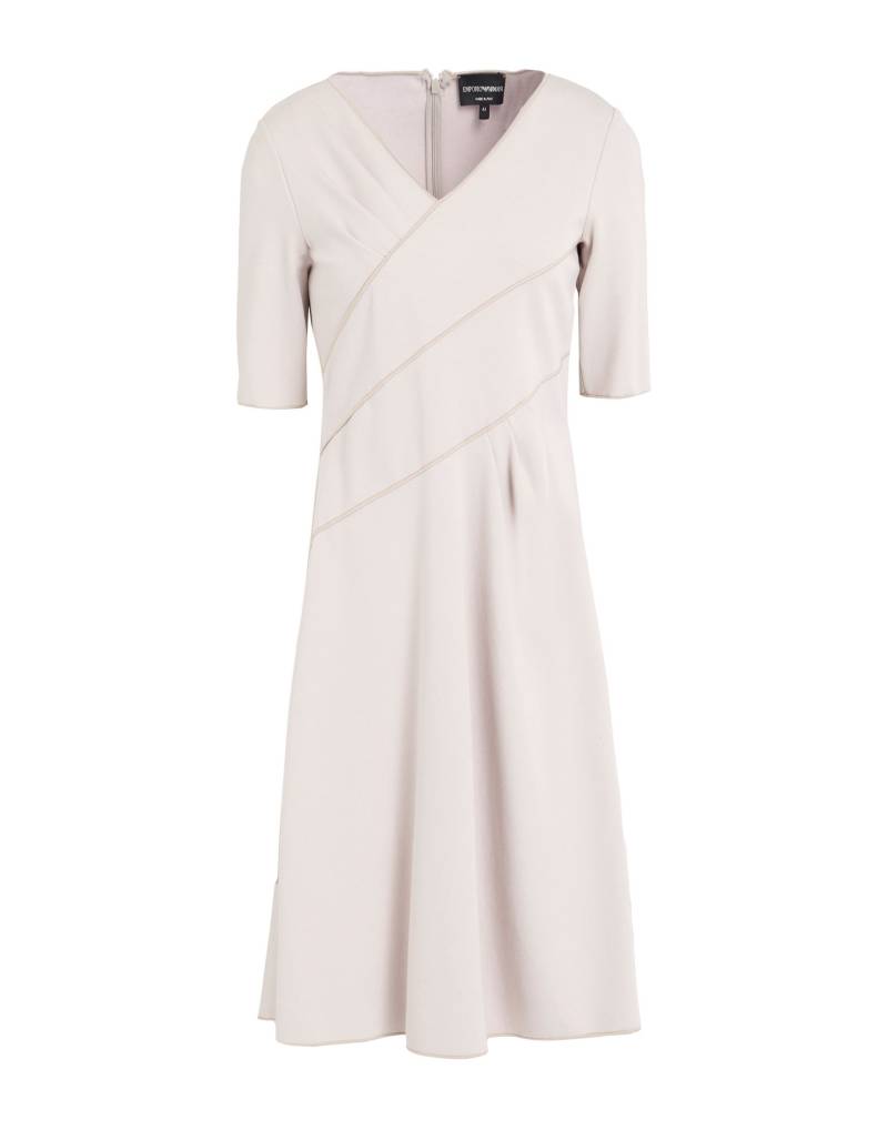 EMPORIO ARMANI Midi-kleid Damen Hellgrau von EMPORIO ARMANI