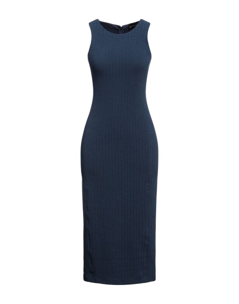 EMPORIO ARMANI Midi-kleid Damen Marineblau von EMPORIO ARMANI