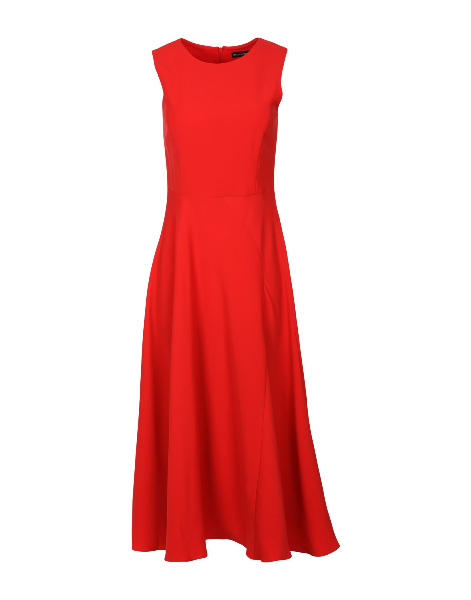 EMPORIO ARMANI Midi-kleid Damen Rot von EMPORIO ARMANI
