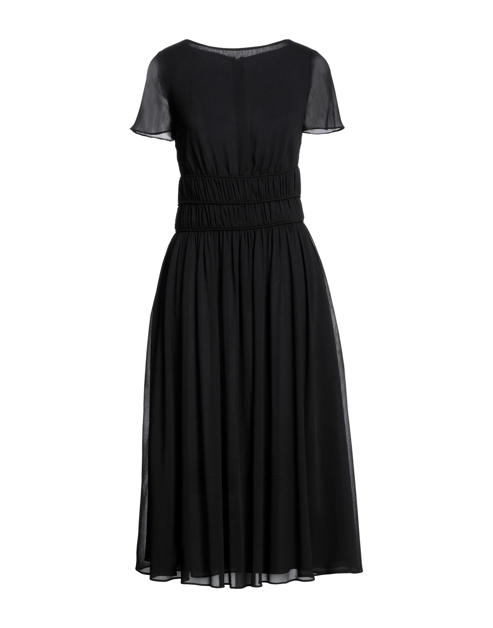 EMPORIO ARMANI Midi-kleid Damen Schwarz von EMPORIO ARMANI