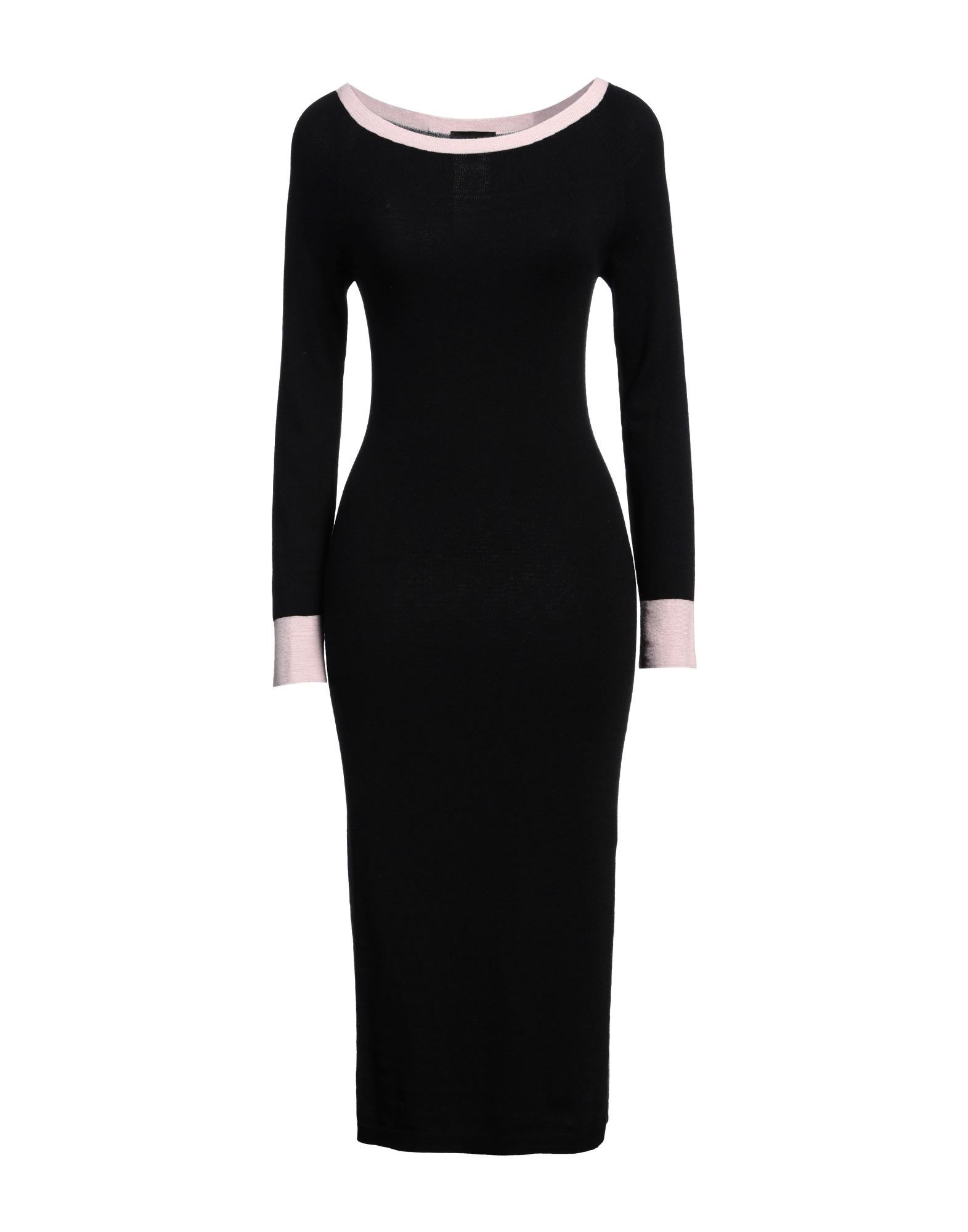 EMPORIO ARMANI Midi-kleid Damen Schwarz von EMPORIO ARMANI