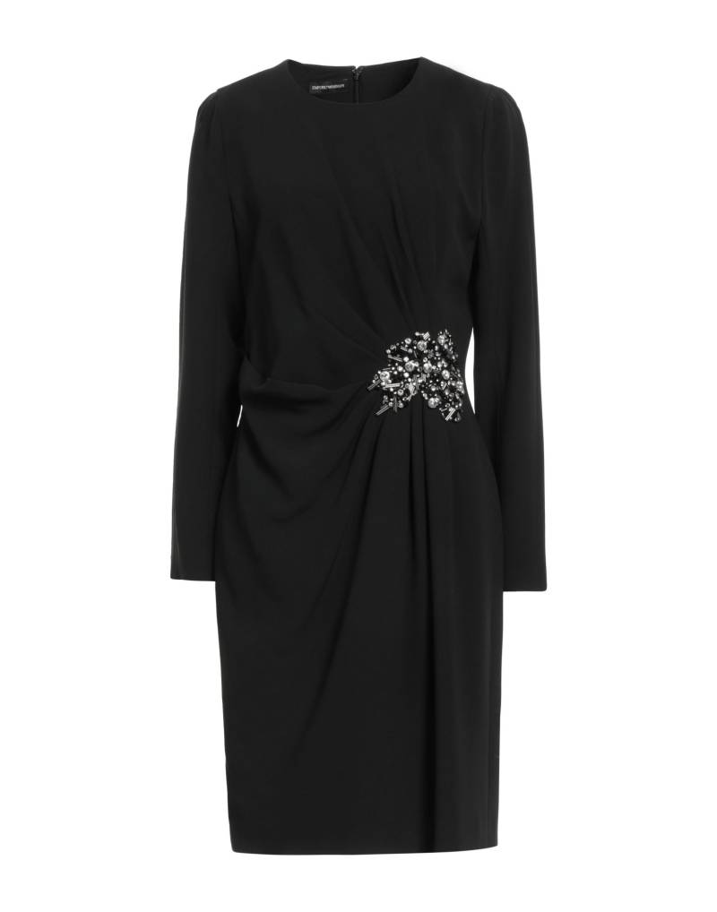 EMPORIO ARMANI Midi-kleid Damen Schwarz von EMPORIO ARMANI