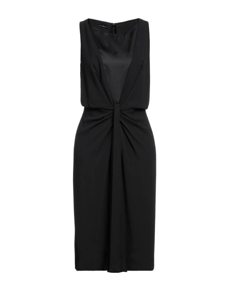 EMPORIO ARMANI Midi-kleid Damen Schwarz von EMPORIO ARMANI