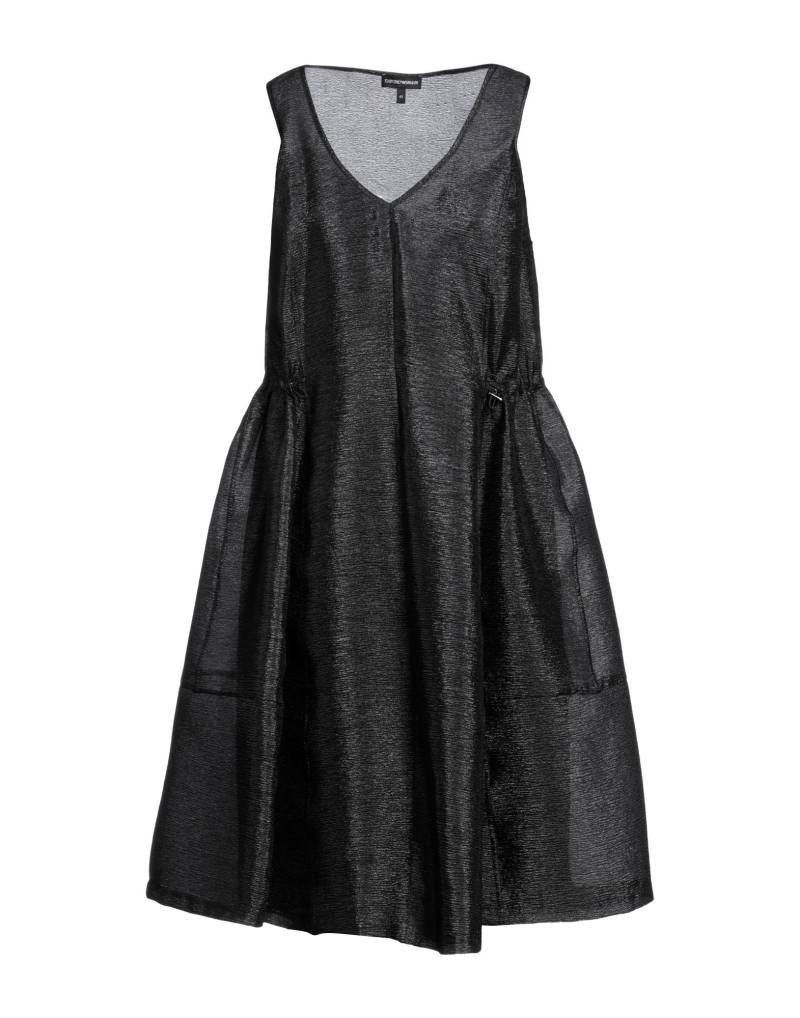 EMPORIO ARMANI Midi-kleid Damen Schwarz von EMPORIO ARMANI