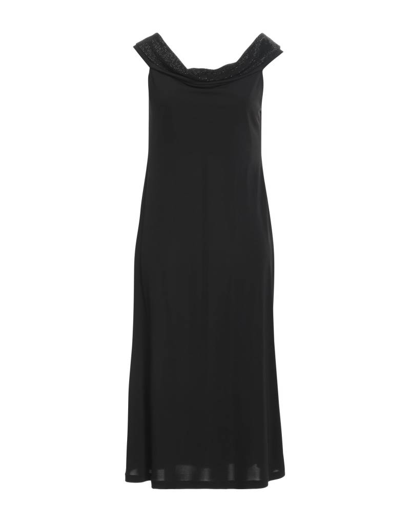 EMPORIO ARMANI Midi-kleid Damen Schwarz von EMPORIO ARMANI