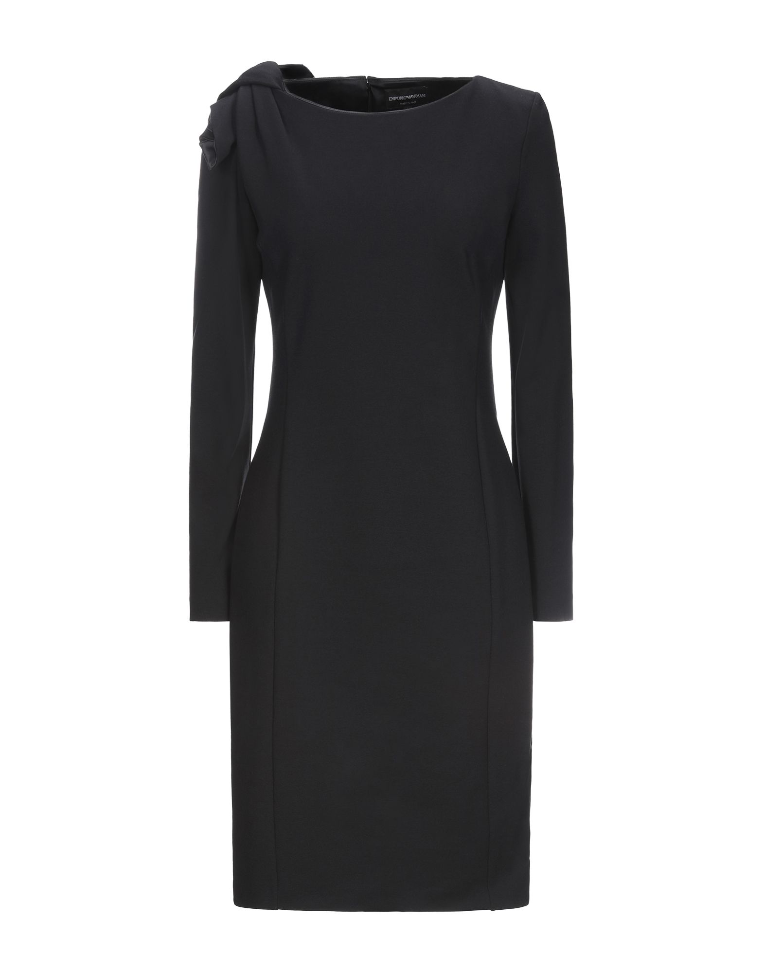 EMPORIO ARMANI Midi-kleid Damen Schwarz von EMPORIO ARMANI