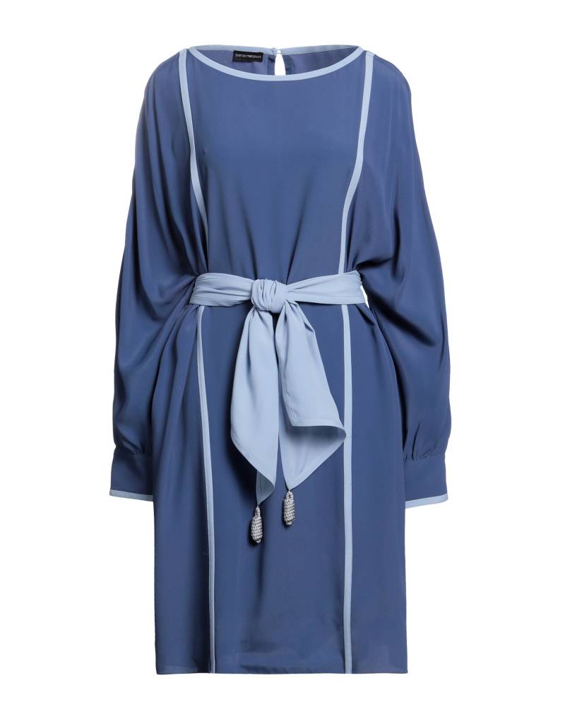 EMPORIO ARMANI Midi-kleid Damen Taubenblau von EMPORIO ARMANI