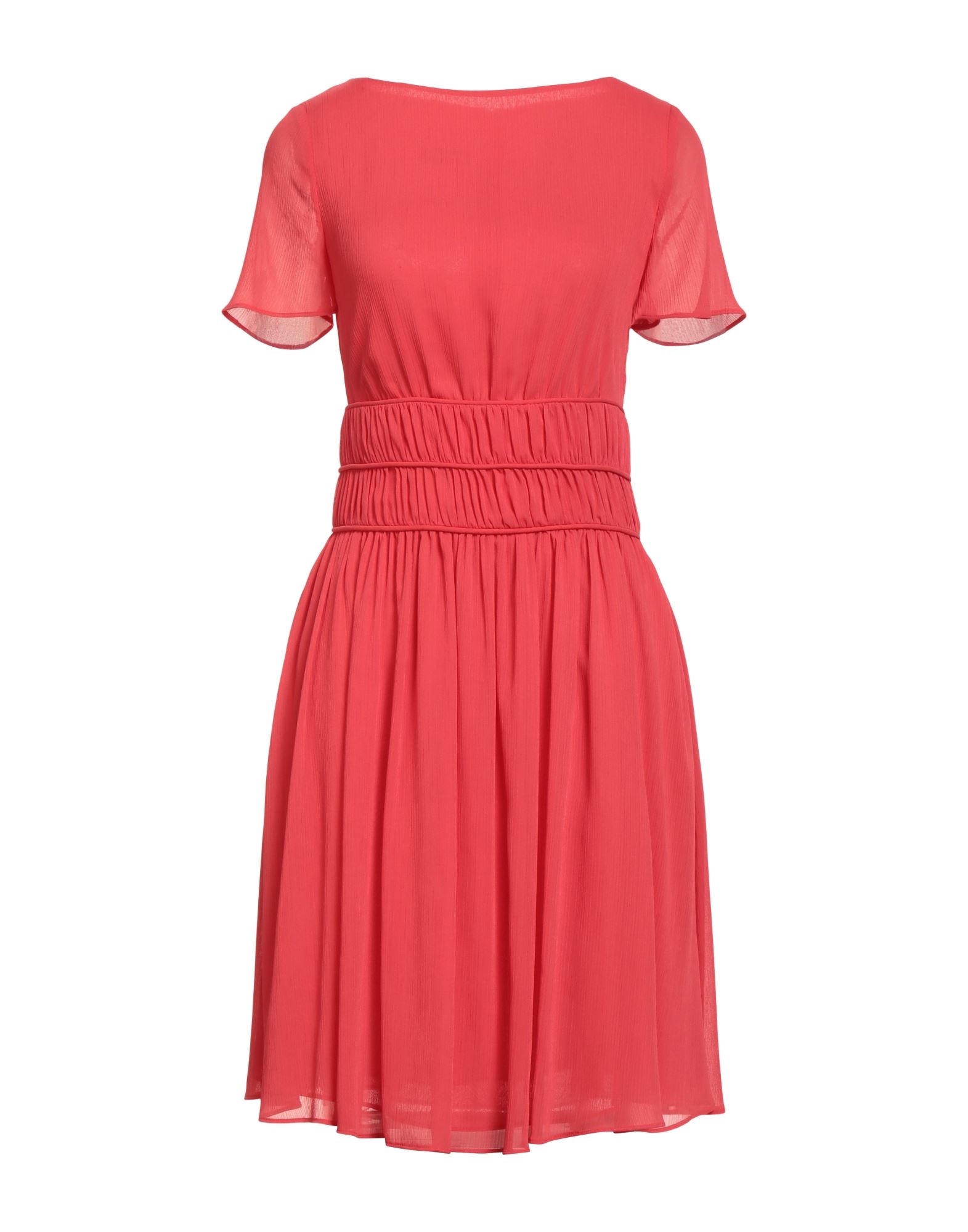 EMPORIO ARMANI Midi-kleid Damen Tomatenrot von EMPORIO ARMANI