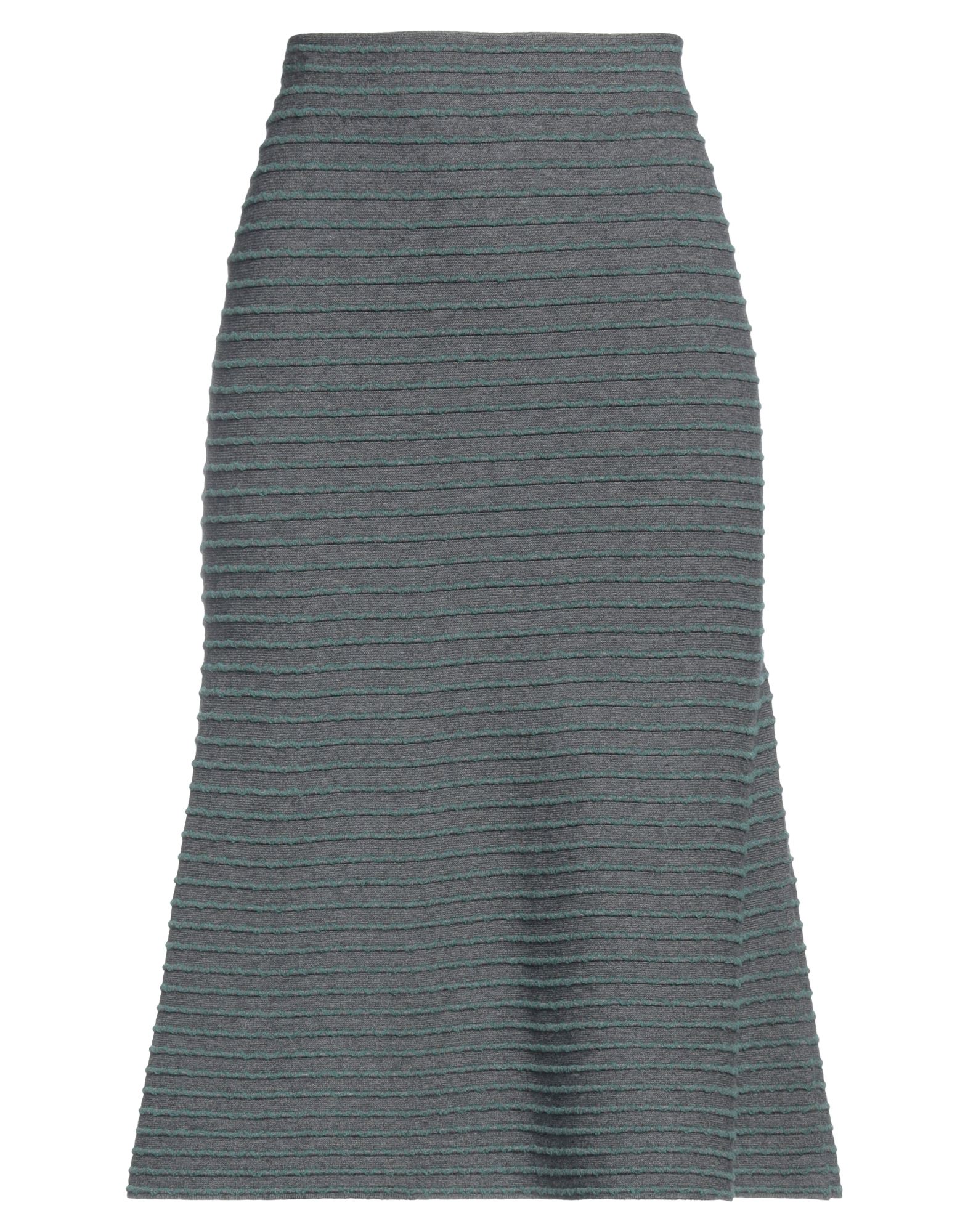 EMPORIO ARMANI Midi-rock Damen Grau von EMPORIO ARMANI