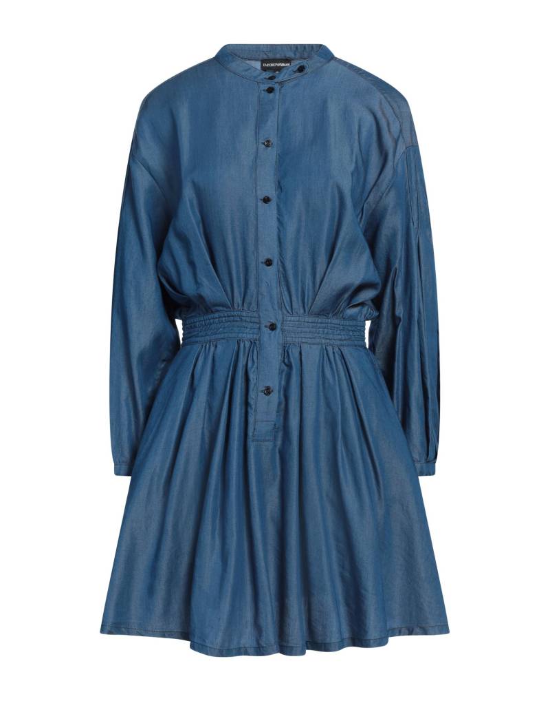 EMPORIO ARMANI Mini-kleid Damen Blau von EMPORIO ARMANI