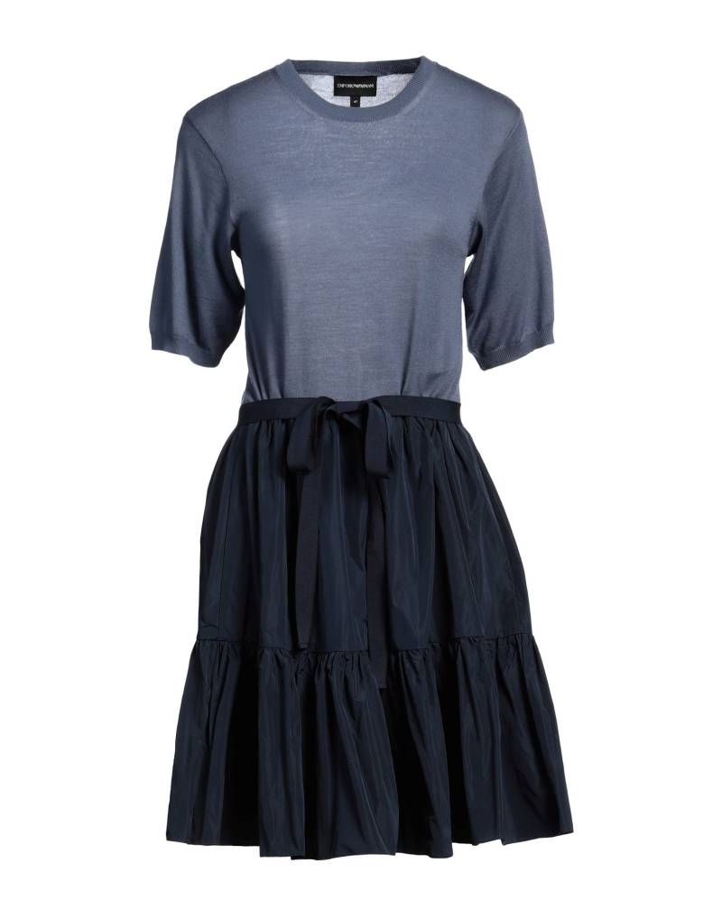 EMPORIO ARMANI Mini-kleid Damen Taubenblau von EMPORIO ARMANI