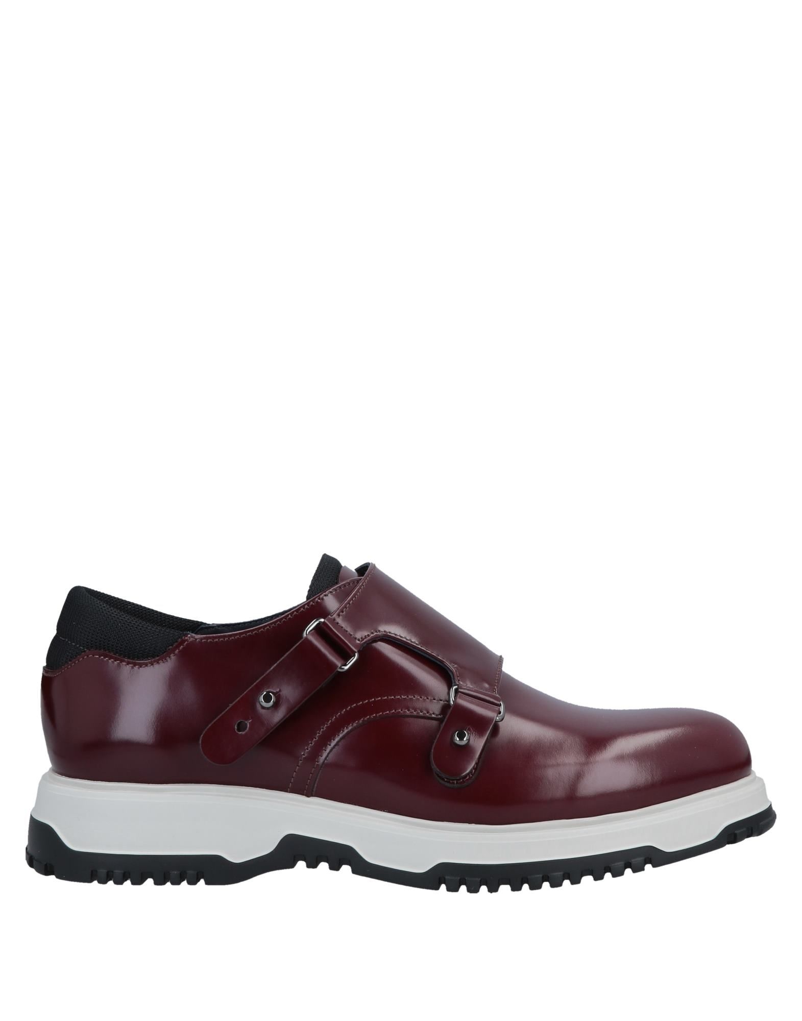 EMPORIO ARMANI Mokassin Herren Bordeaux von EMPORIO ARMANI