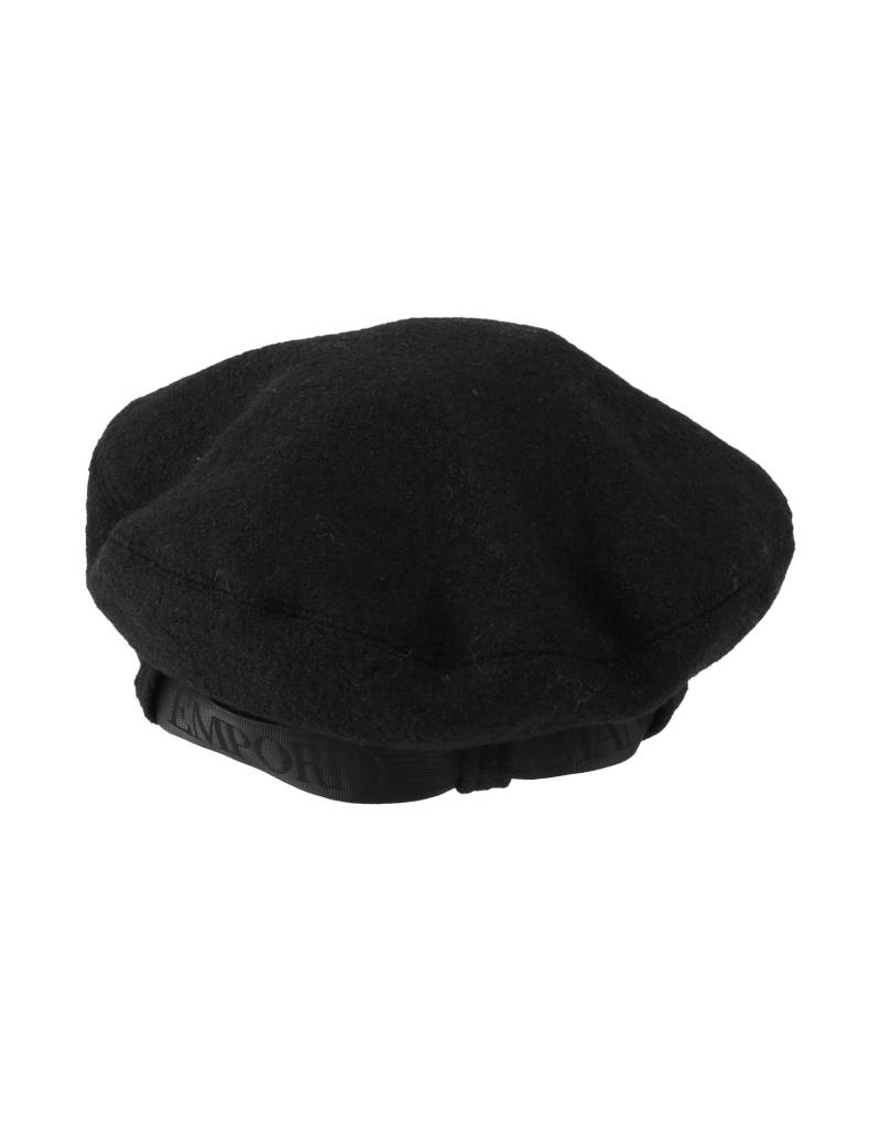 EMPORIO ARMANI Mützen & Hüte Damen Schwarz von EMPORIO ARMANI