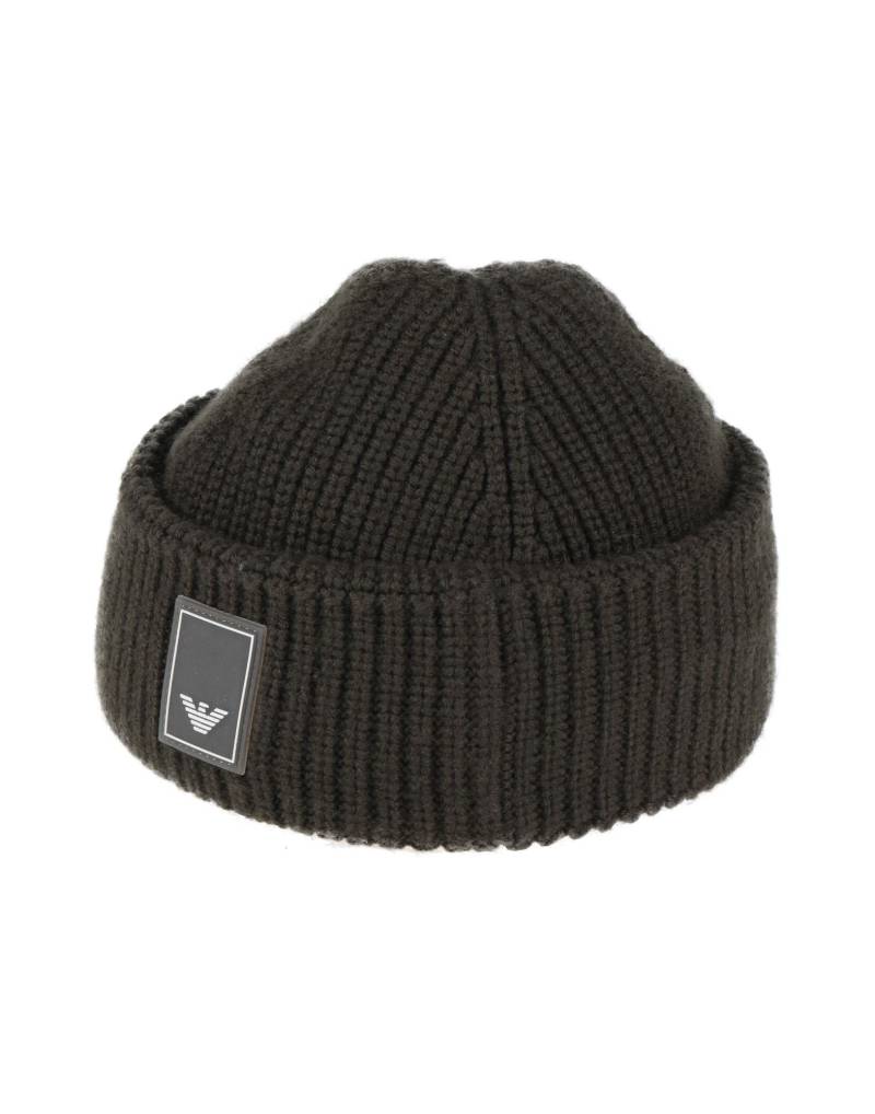 EMPORIO ARMANI Mützen & Hüte Herren Braungrau von EMPORIO ARMANI