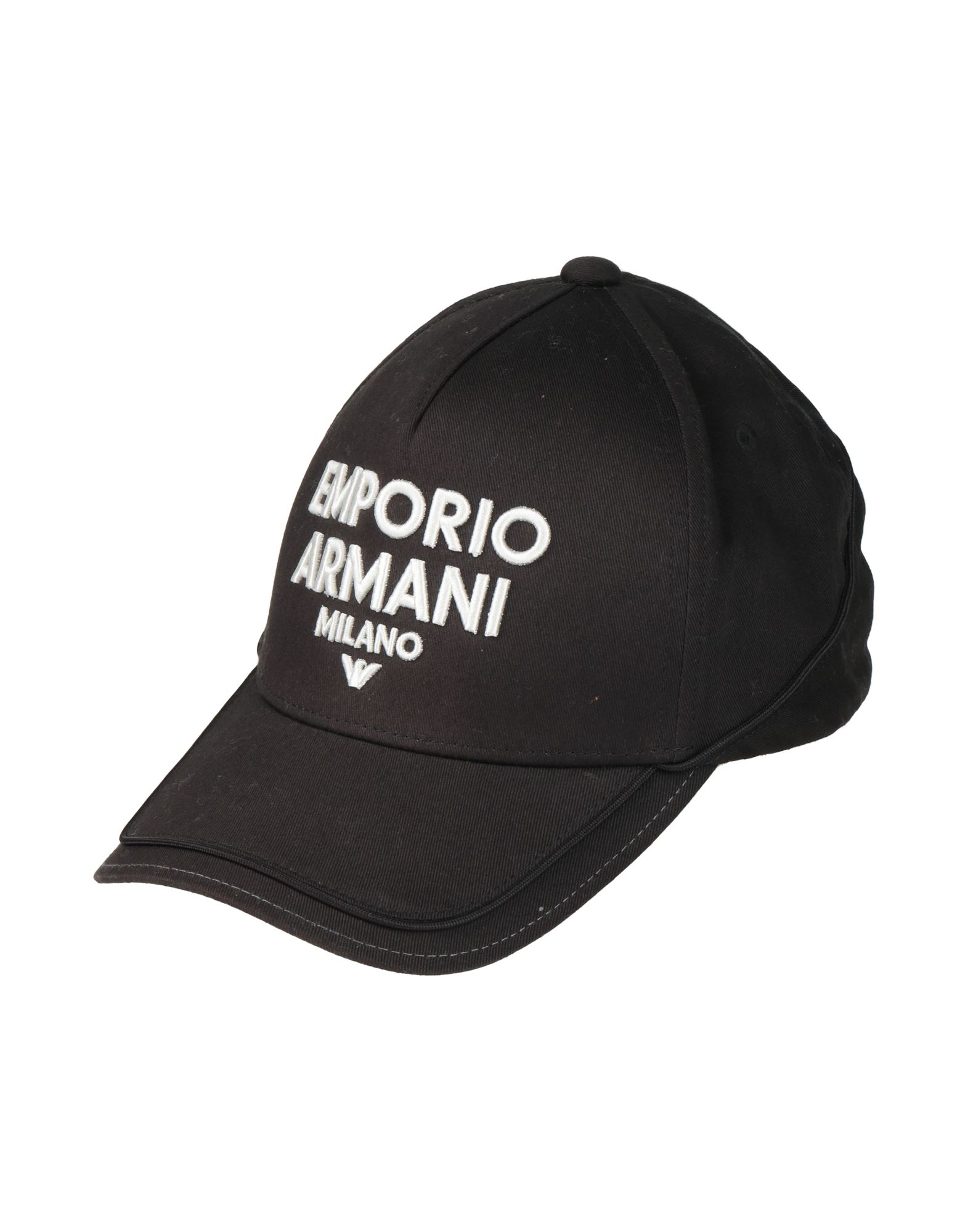 EMPORIO ARMANI Mützen & Hüte Herren Schwarz von EMPORIO ARMANI