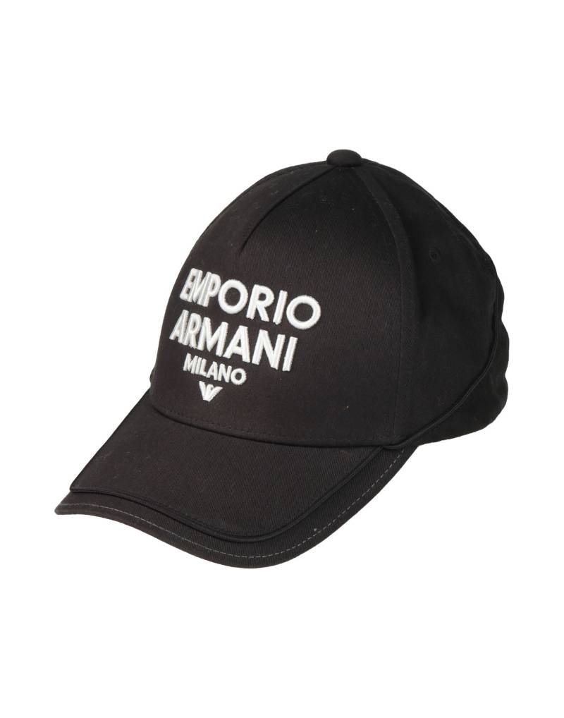 EMPORIO ARMANI Mützen & Hüte Herren Schwarz von EMPORIO ARMANI