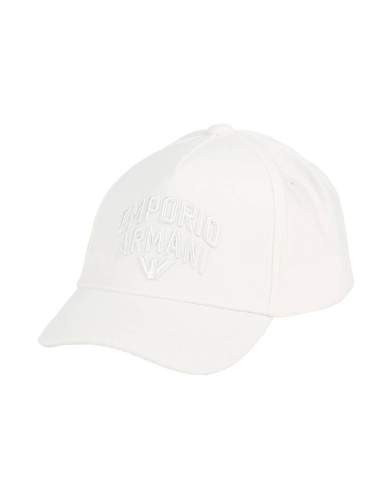EMPORIO ARMANI Mützen & Hüte Kinder Weiß von EMPORIO ARMANI