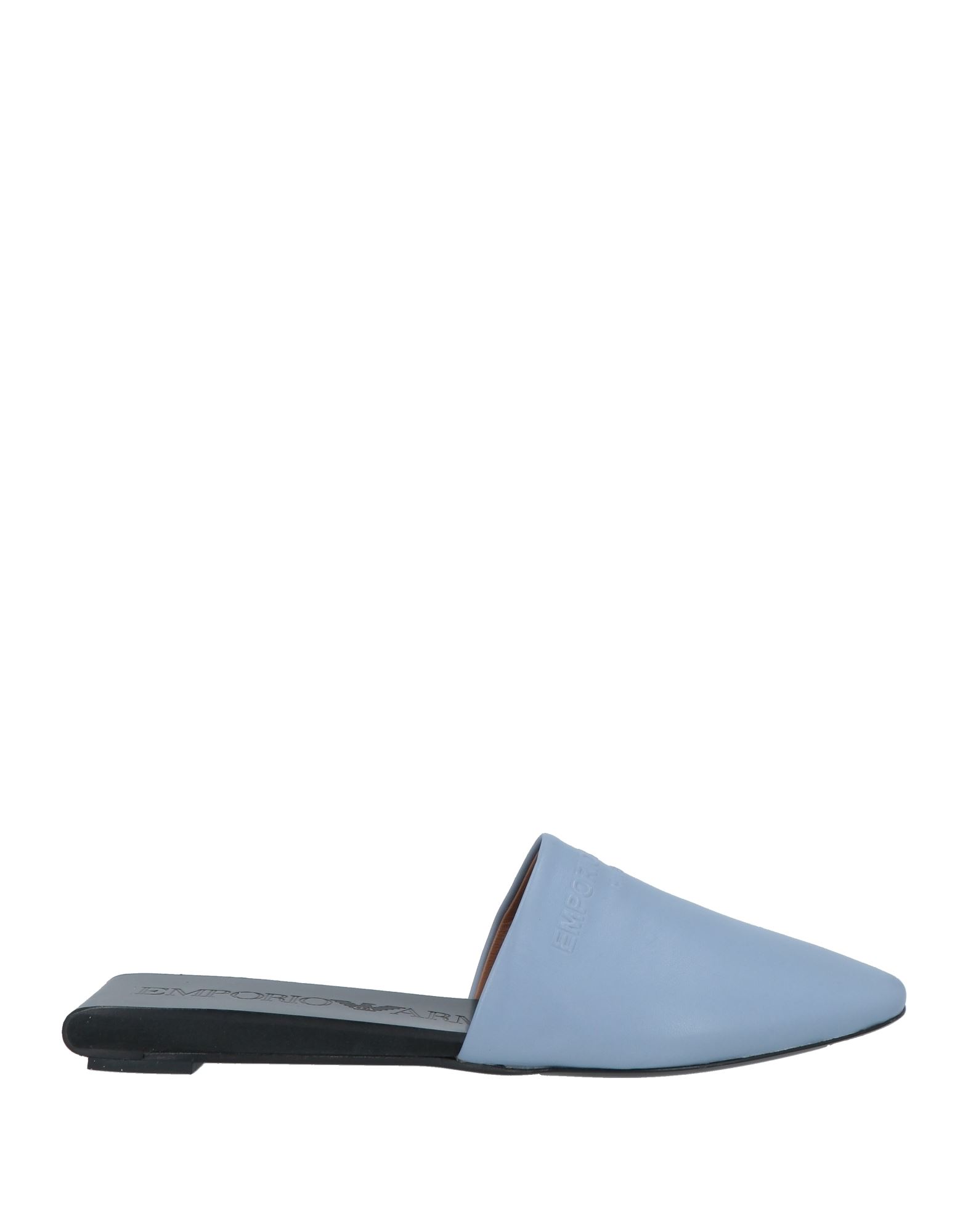 EMPORIO ARMANI Mules & Clogs Damen Hellblau von EMPORIO ARMANI