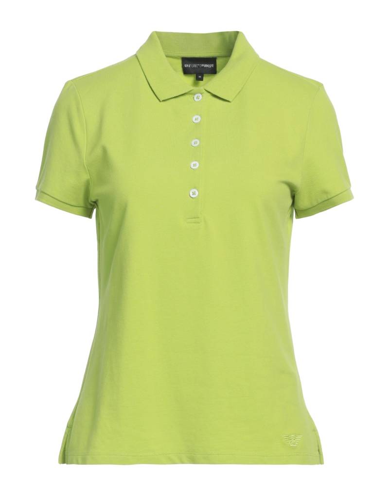 EMPORIO ARMANI Poloshirt Damen Limettengrün von EMPORIO ARMANI