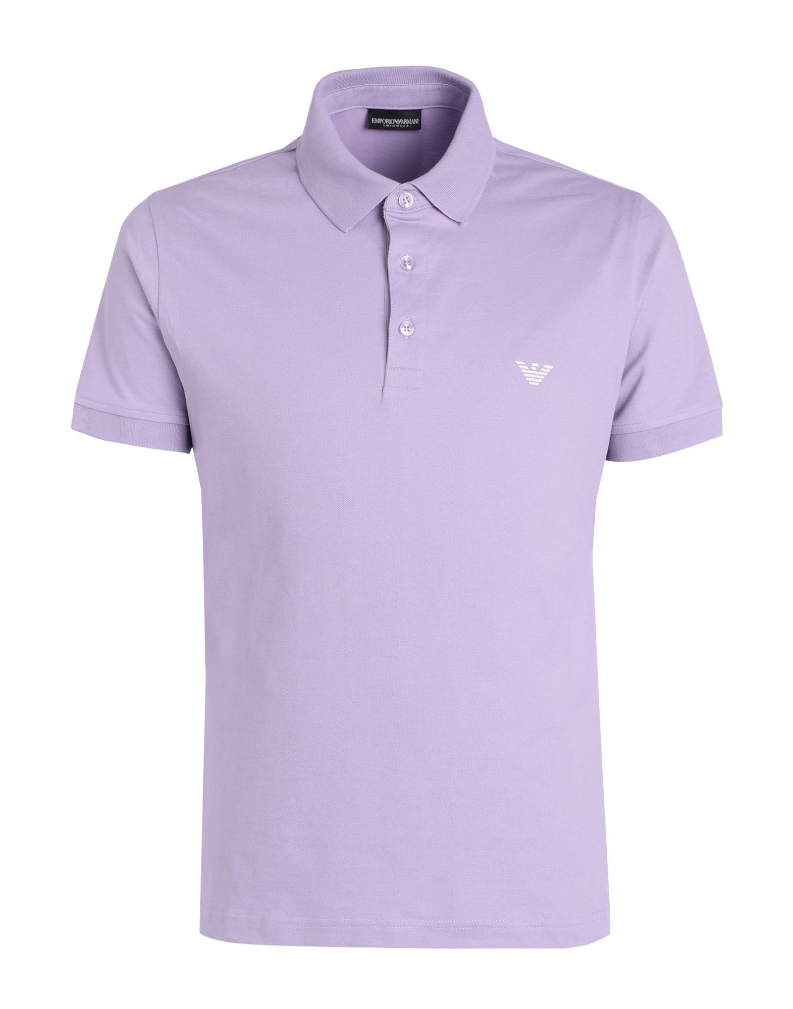 EMPORIO ARMANI Poloshirt Herren Lila von EMPORIO ARMANI