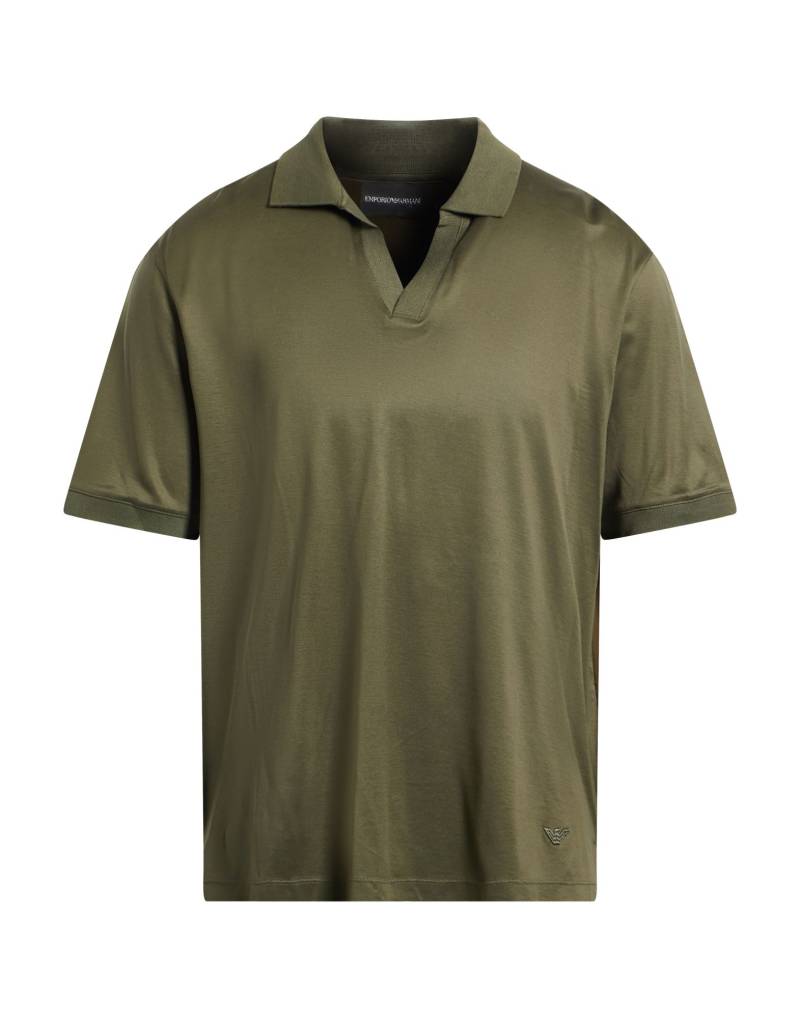 EMPORIO ARMANI Poloshirt Herren Militärgrün EMPORIO ARMANI Poloshirt Herren Militärgrün von EMPORIO ARMANI