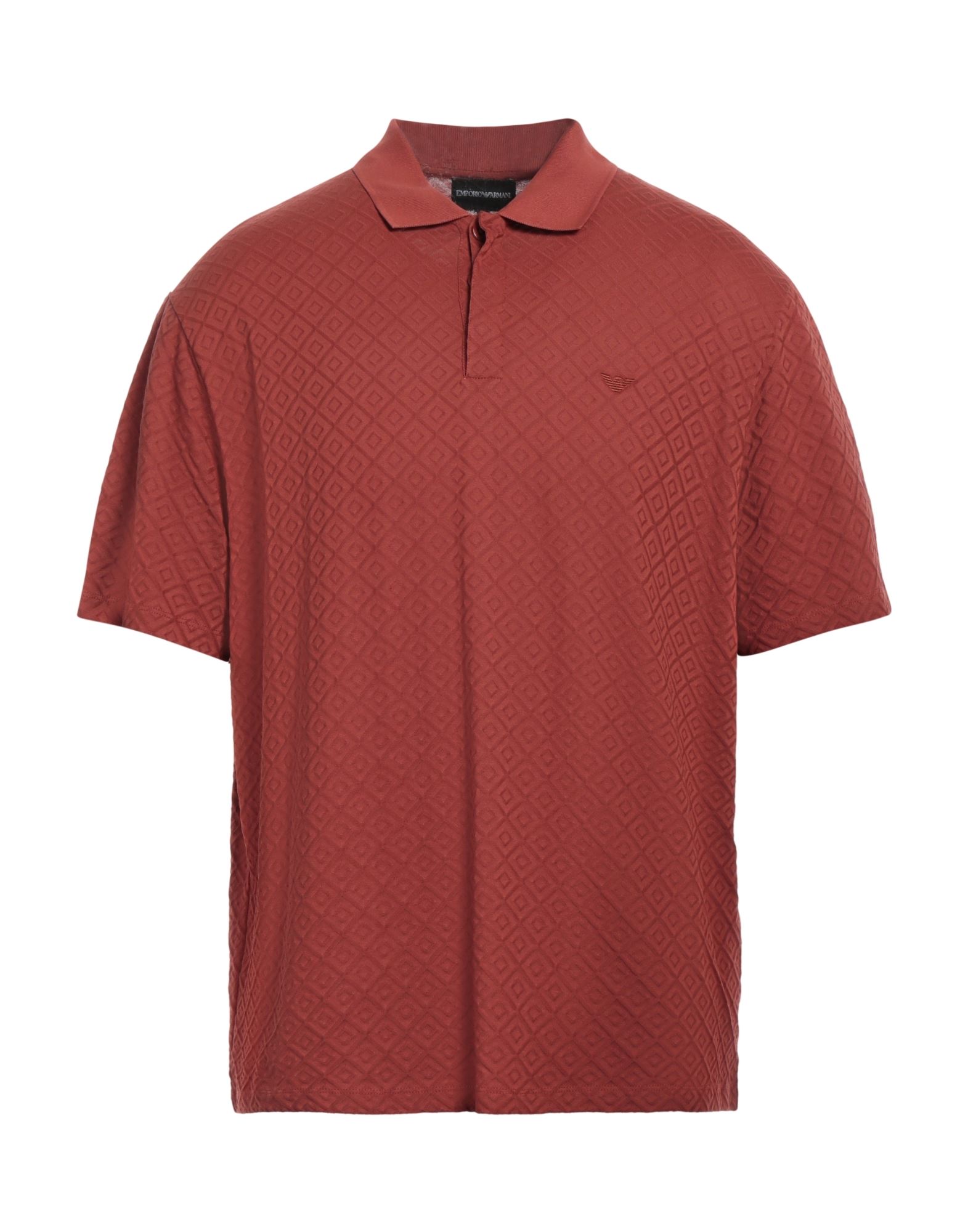 EMPORIO ARMANI Poloshirt Herren Rostrot von EMPORIO ARMANI