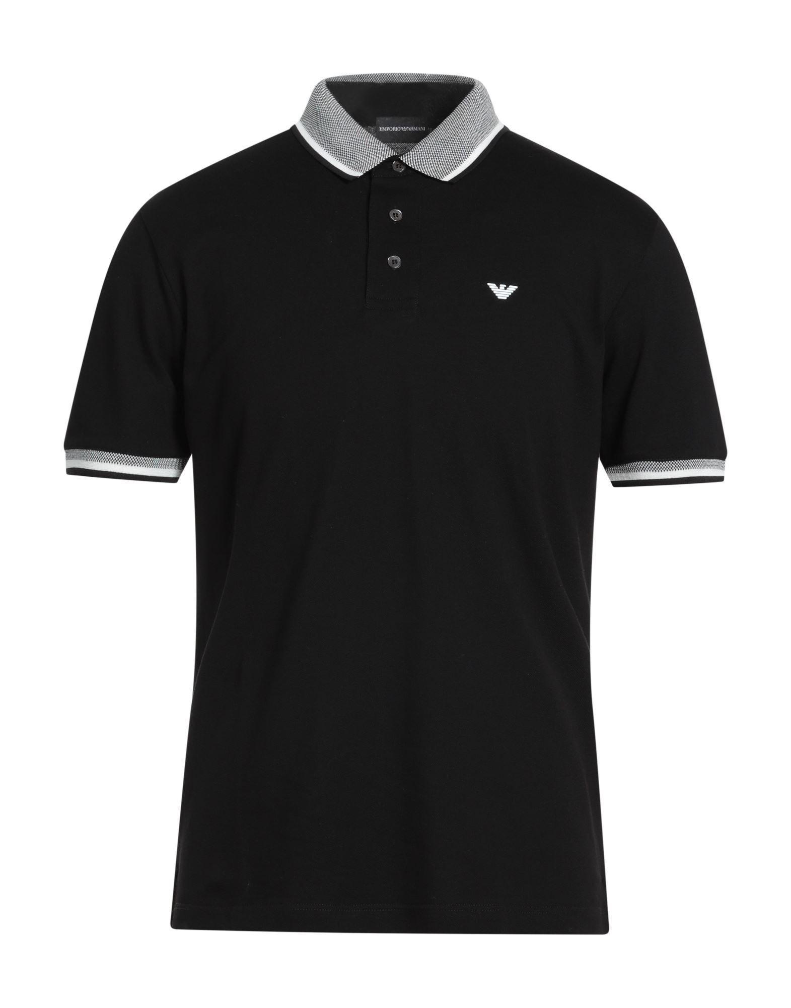 EMPORIO ARMANI Poloshirt Herren Schwarz von EMPORIO ARMANI