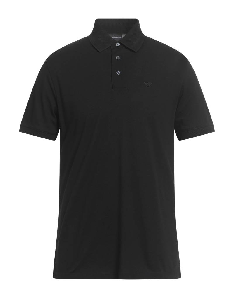 EMPORIO ARMANI Poloshirt Herren Schwarz EMPORIO ARMANI Poloshirt Herren Schwarz von EMPORIO ARMANI