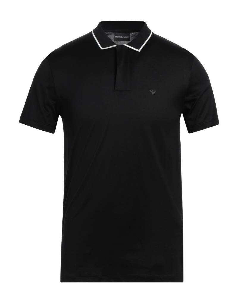 EMPORIO ARMANI Poloshirt Herren Schwarz EMPORIO ARMANI Poloshirt Herren Schwarz von EMPORIO ARMANI