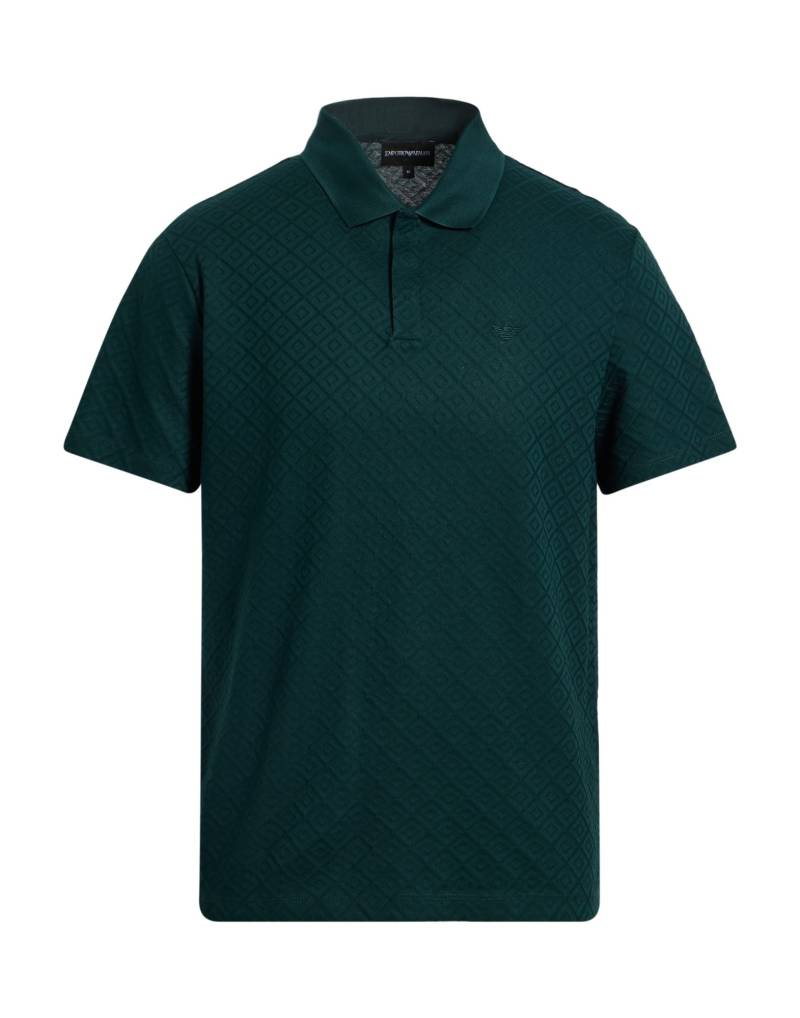 EMPORIO ARMANI Poloshirt Herren Smaragdgrün von EMPORIO ARMANI