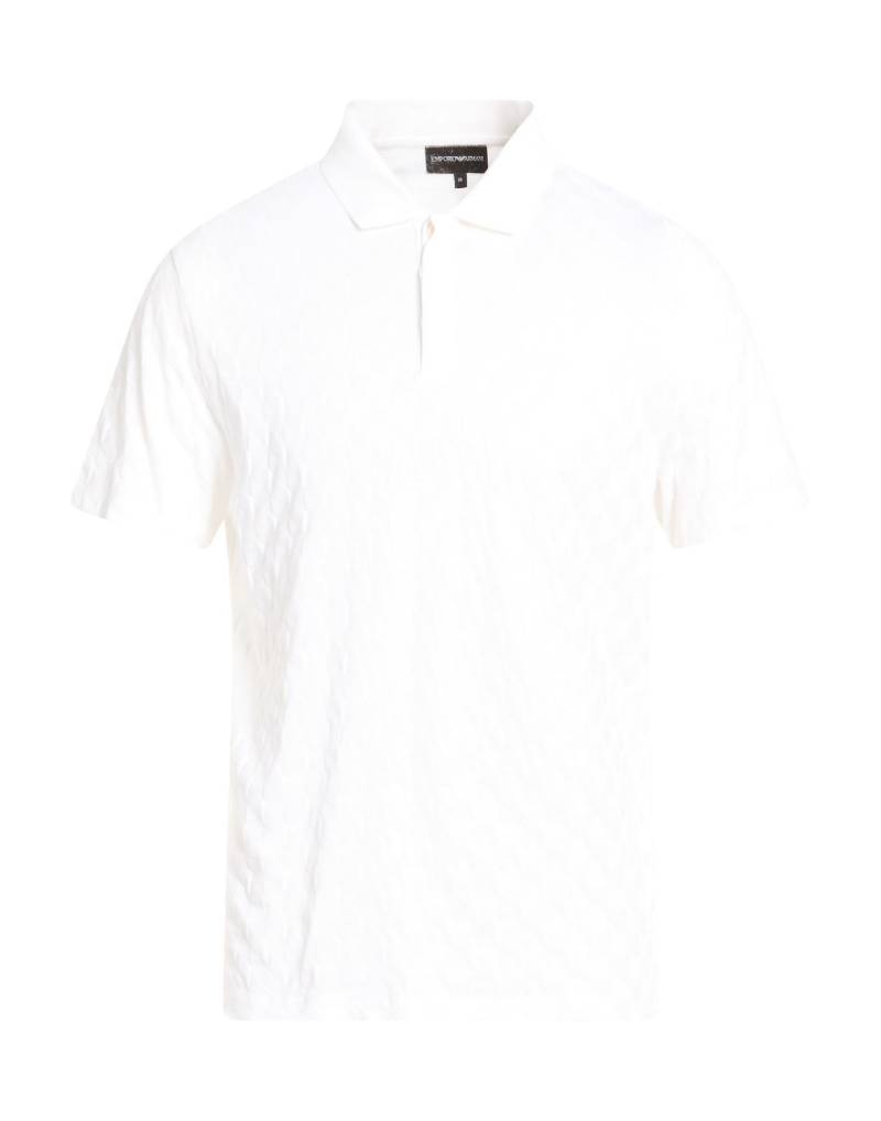 EMPORIO ARMANI Poloshirt Herren Weiß EMPORIO ARMANI Poloshirt Herren Weiß von EMPORIO ARMANI