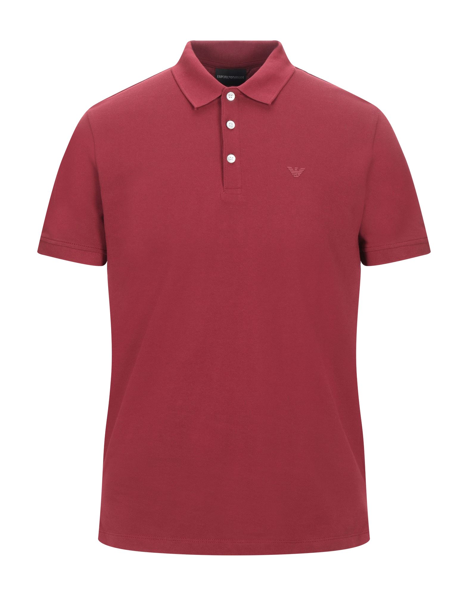 EMPORIO ARMANI Poloshirt Herren Ziegelrot von EMPORIO ARMANI