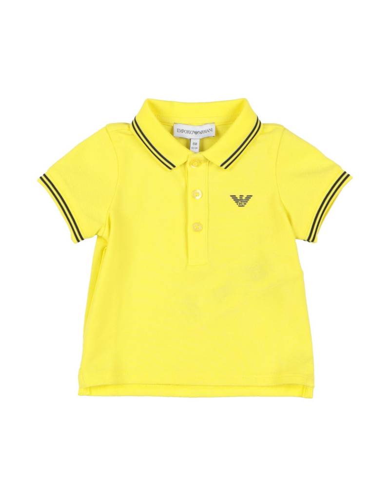 EMPORIO ARMANI Poloshirt Kinder Gelb von EMPORIO ARMANI