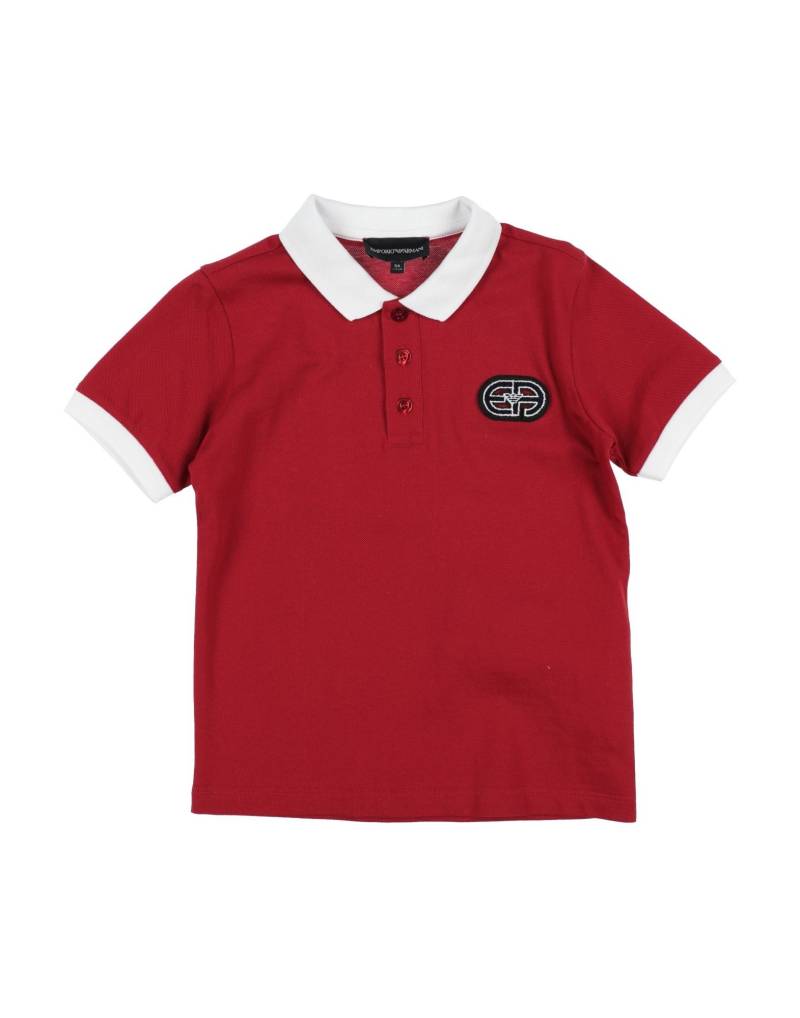 EMPORIO ARMANI Poloshirt Kinder Rot von EMPORIO ARMANI