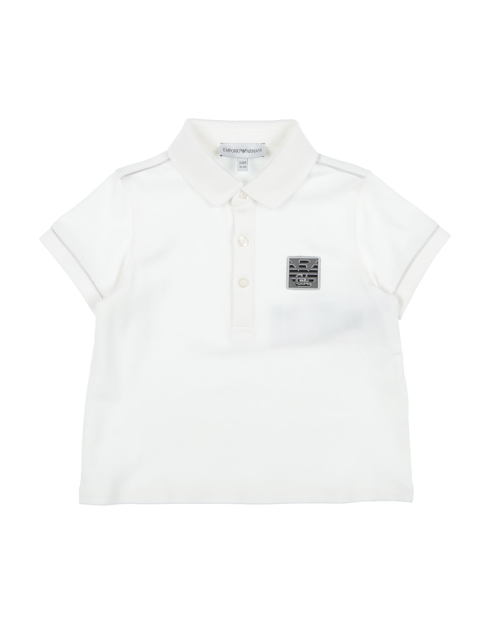 EMPORIO ARMANI Poloshirt Kinder Weiß von EMPORIO ARMANI