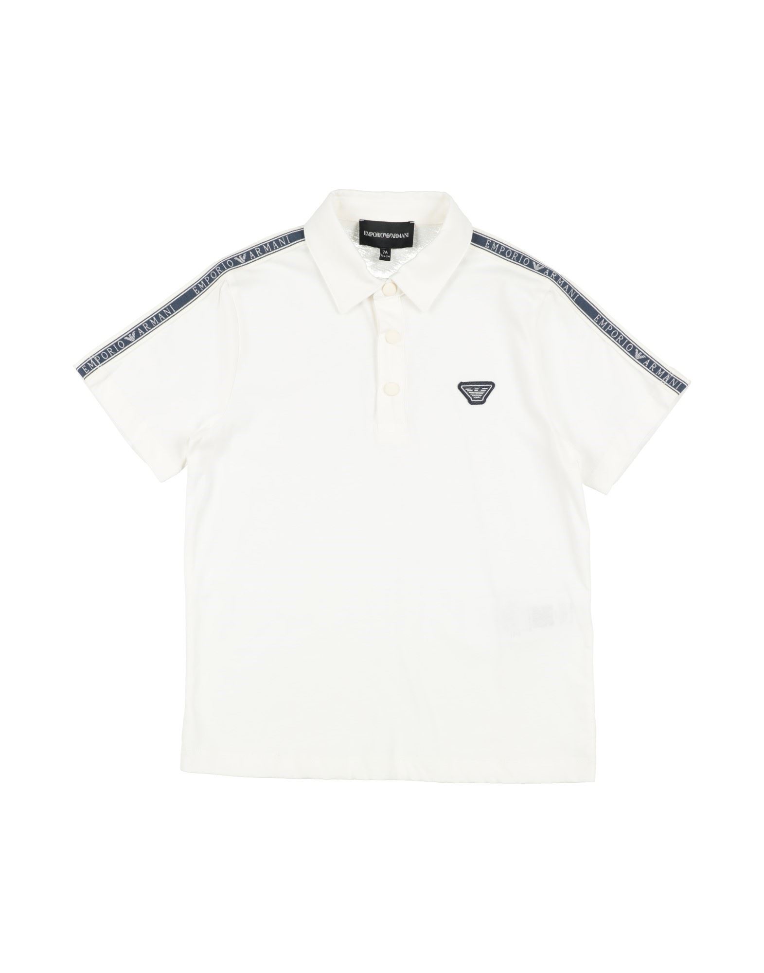 EMPORIO ARMANI Poloshirt Kinder Weiß von EMPORIO ARMANI