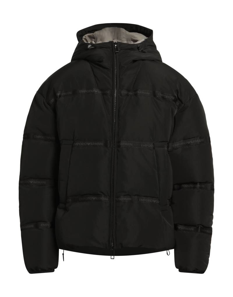 EMPORIO ARMANI Pufferjacke & Daunenjacke Herren Schwarz von EMPORIO ARMANI