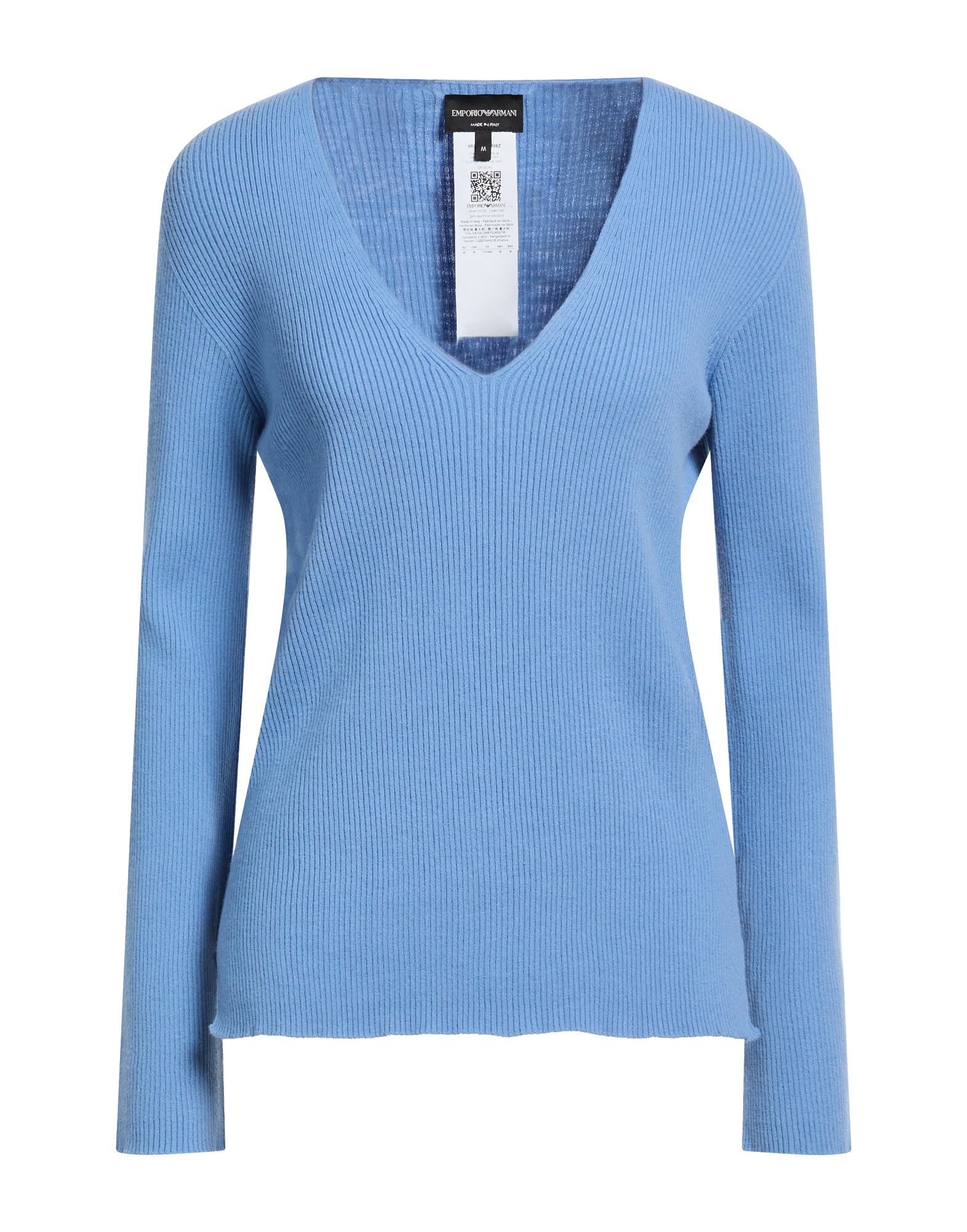 EMPORIO ARMANI Pullover Damen Azurblau von EMPORIO ARMANI