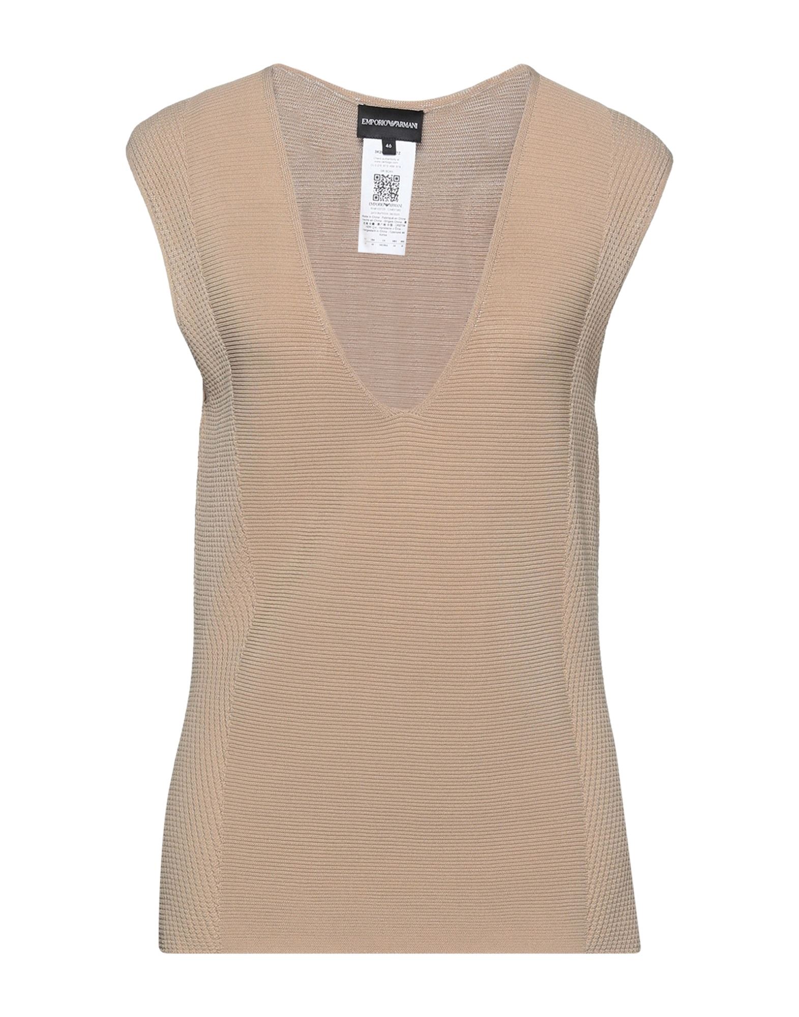 EMPORIO ARMANI Pullover Damen Beige von EMPORIO ARMANI