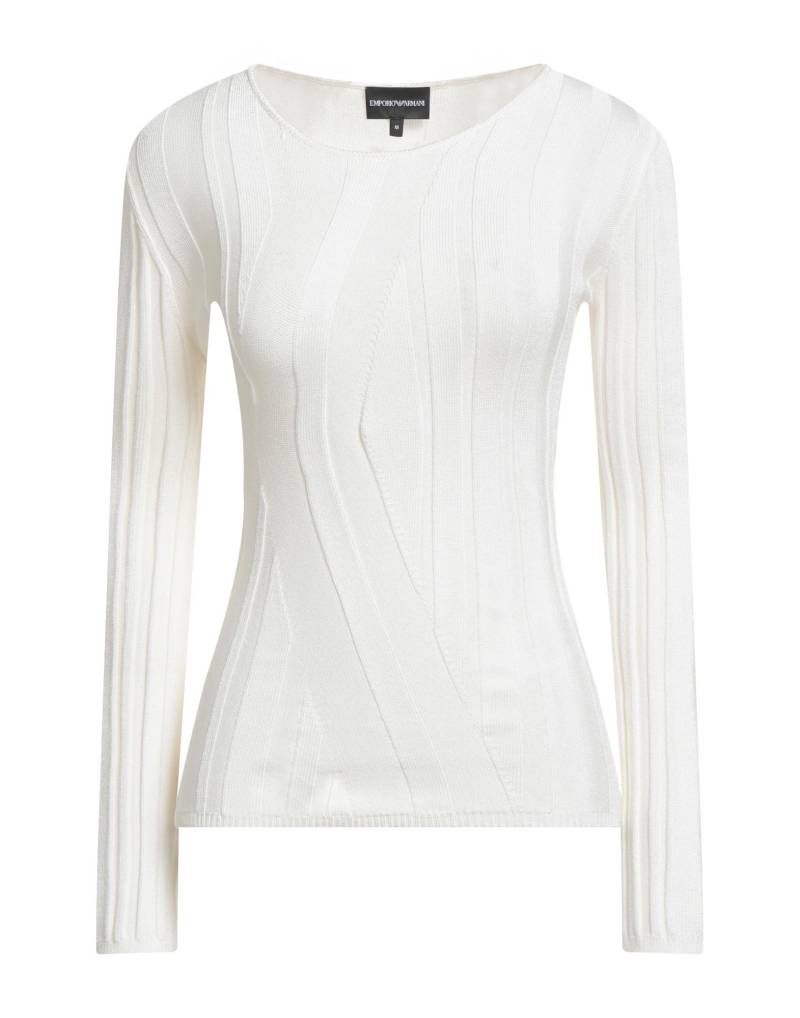 EMPORIO ARMANI Pullover Damen Elfenbein von EMPORIO ARMANI