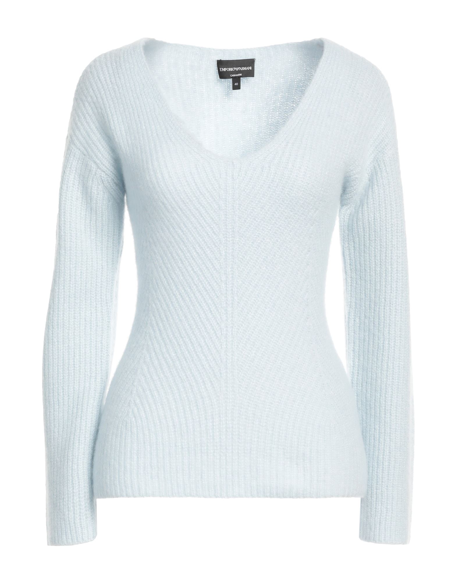 EMPORIO ARMANI Pullover Damen Himmelblau von EMPORIO ARMANI