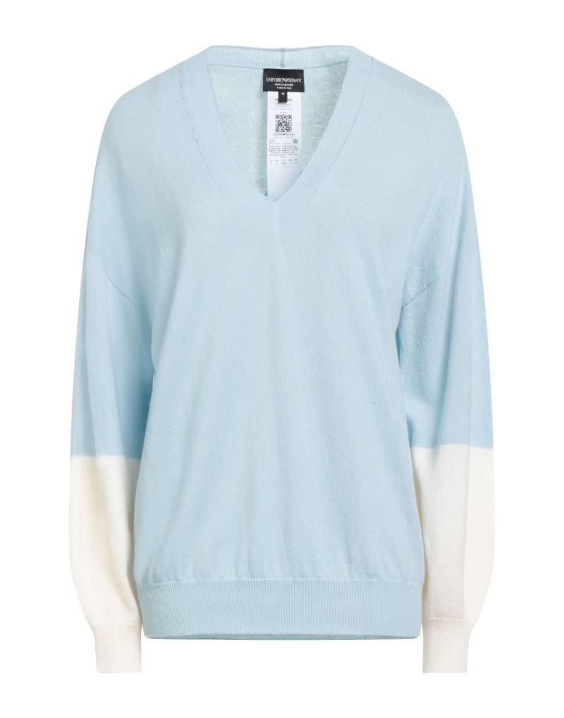 EMPORIO ARMANI Pullover Damen Himmelblau von EMPORIO ARMANI