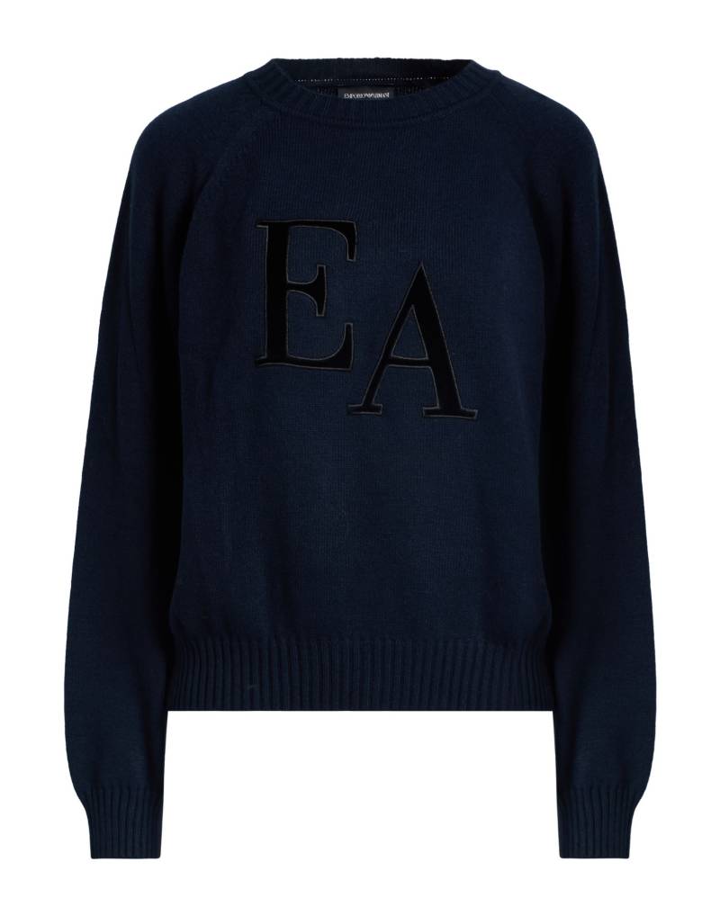 EMPORIO ARMANI Pullover Damen Marineblau von EMPORIO ARMANI