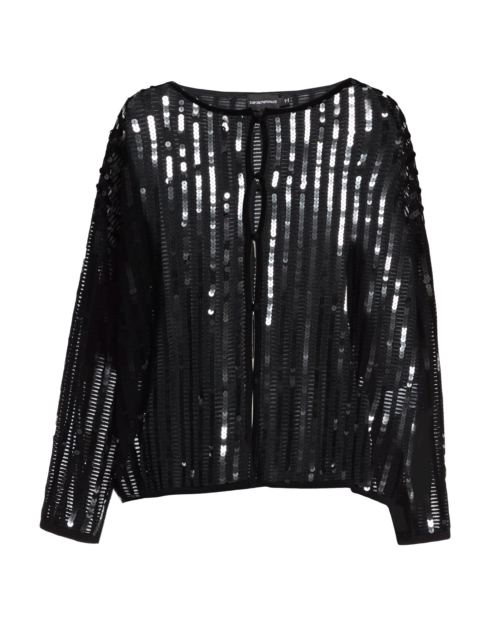 EMPORIO ARMANI Pullover Damen Schwarz von EMPORIO ARMANI