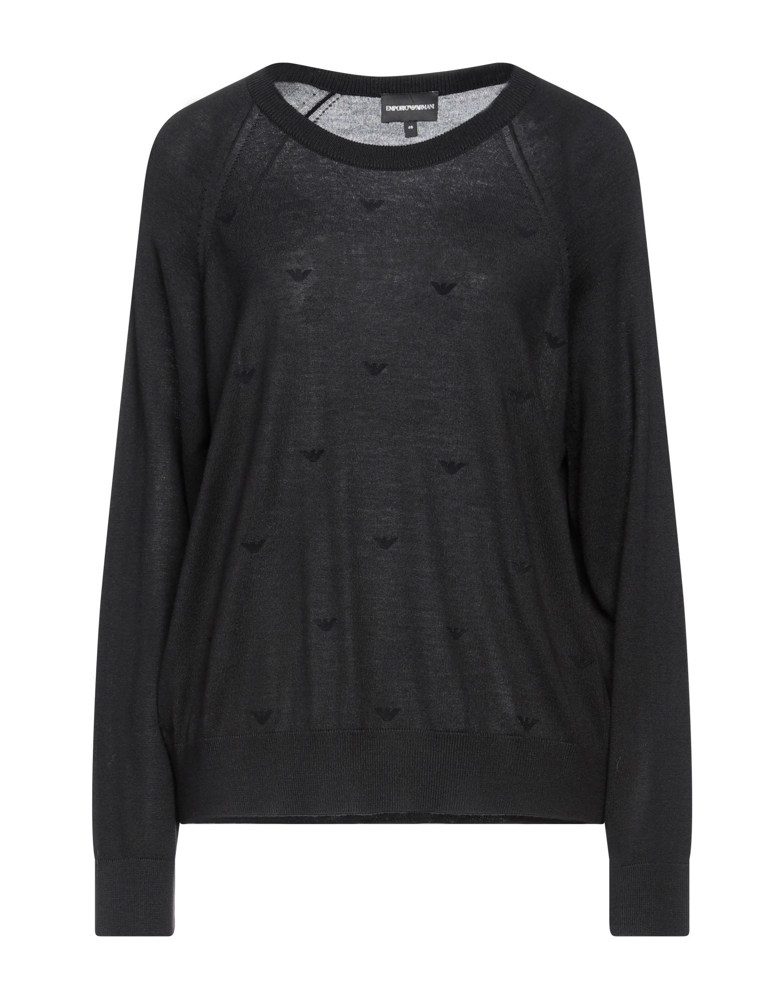 EMPORIO ARMANI Pullover Damen Schwarz von EMPORIO ARMANI