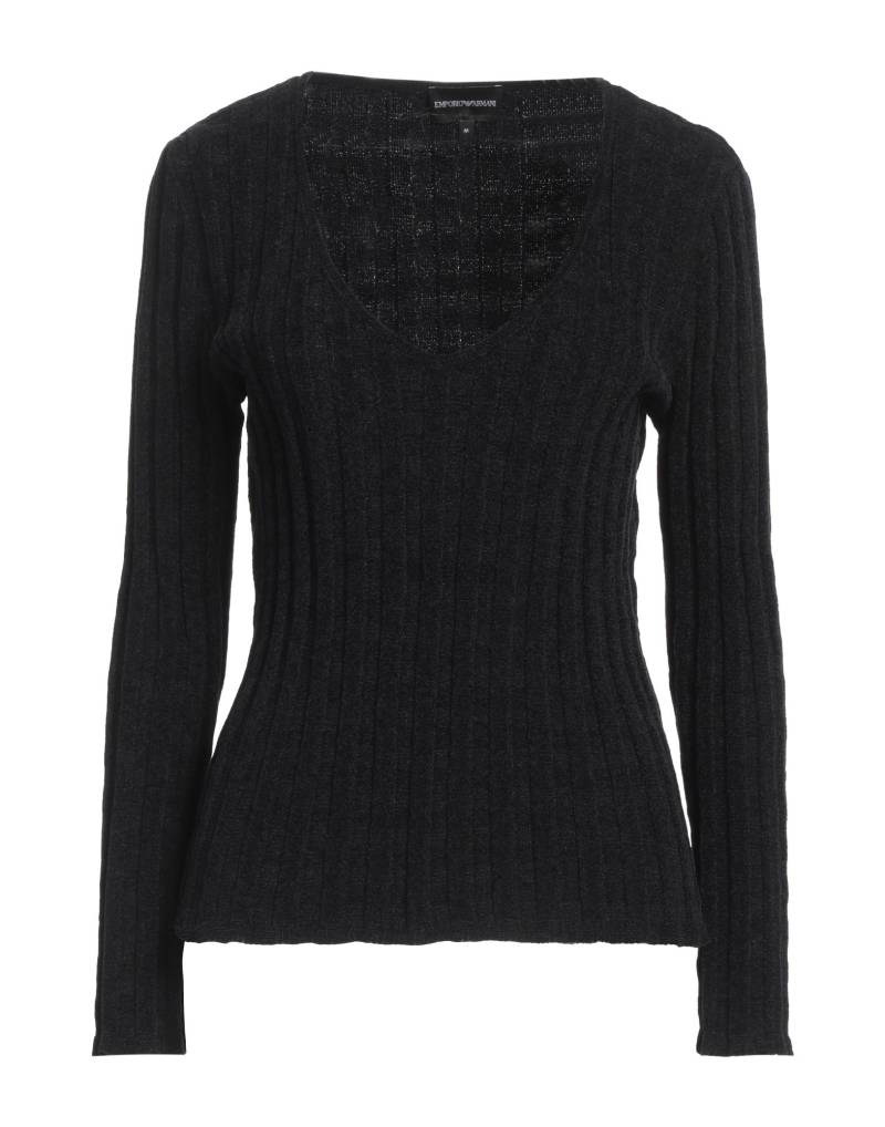 EMPORIO ARMANI Pullover Damen Schwarz von EMPORIO ARMANI
