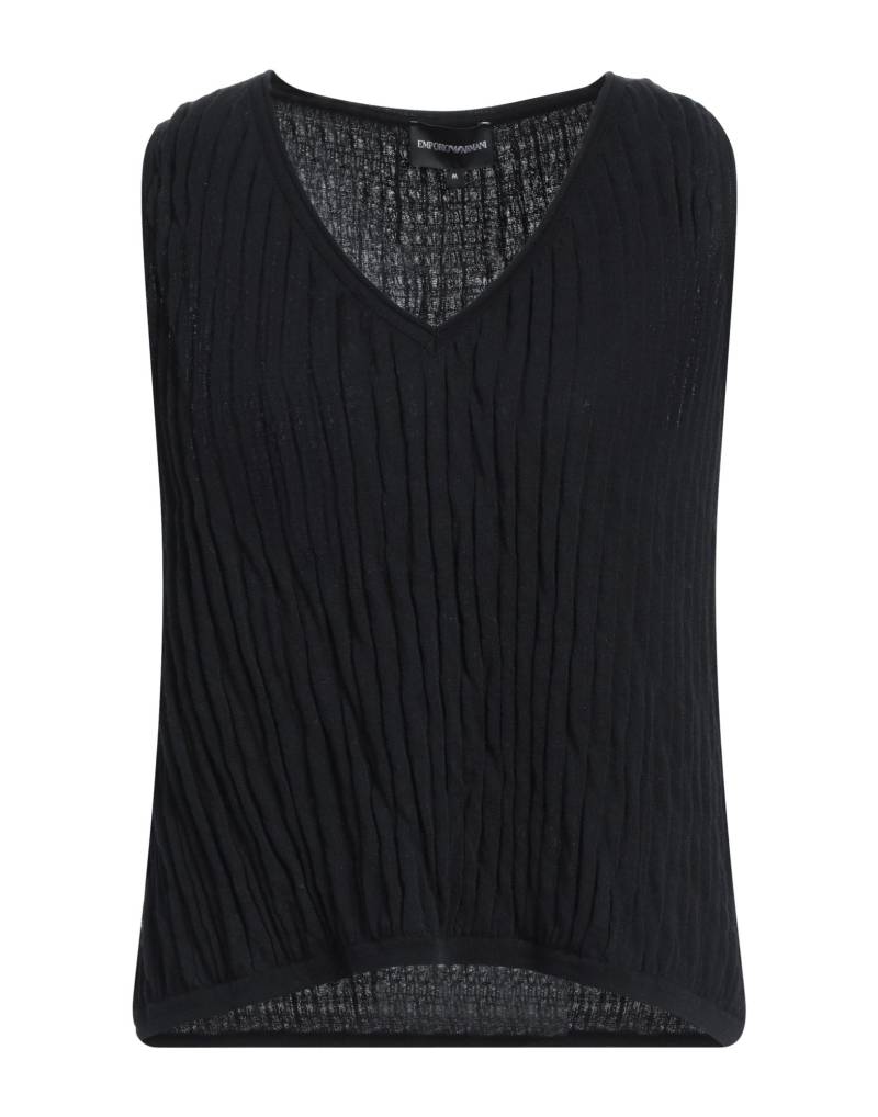 EMPORIO ARMANI Pullover Damen Schwarz von EMPORIO ARMANI